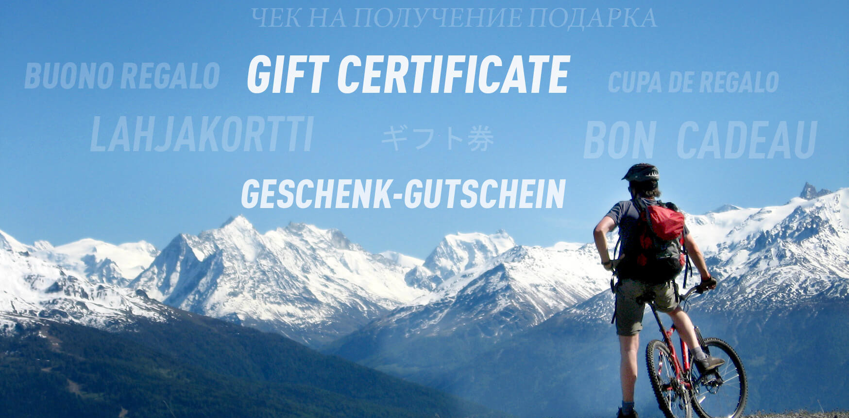 BIKE24 - Carta regalo - Montagne
